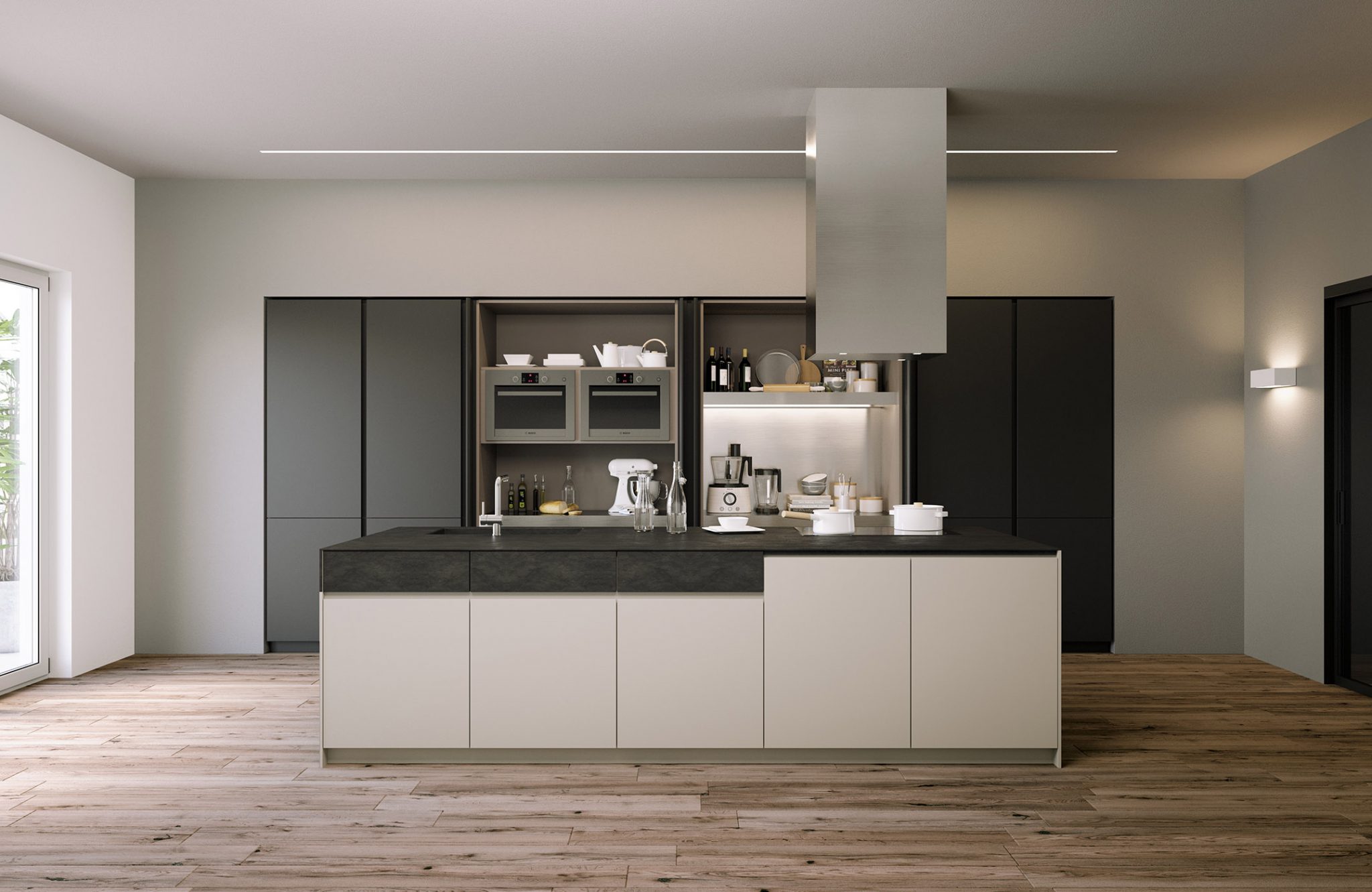 Cucine con soluzioni salvaspazio: dal piano estraibile alle ante rientranti  - Cose di Casa